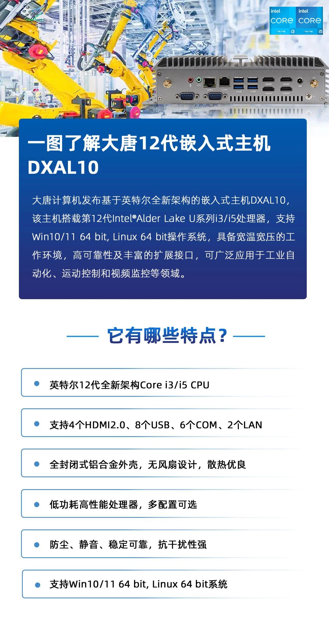 新品 | 乐竞·体育（中国）LJ官方网站第12代Alder Lake平台工控机，满足各应用需求